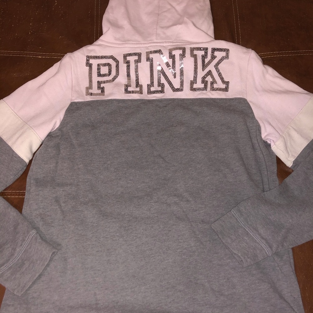 PINK Bling Hoodie size Medium